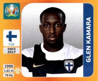 Glen Kamara – UEFA Euro 2020 Tournament Edition - 678 stickers version, Nr. 187