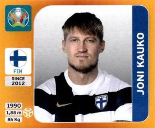 Joni Kauko – UEFA Euro 2020 Tournament Edition - 678 stickers version, Nr. 188