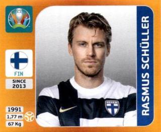 Rasmus Schüller – UEFA Euro 2020 Tournament Edition - 678 stickers version, Nr. 191