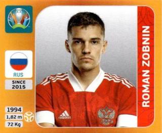 Roman Sobnin – UEFA Euro 2020 Tournament Edition - 678 stickers version, Nr. 229