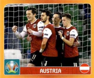 Group C. Austria – UEFA Euro 2020 Tournament Edition - 678 stickers version, Nr. 231
