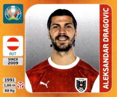 Aleksandar Dragović – UEFA Euro 2020 Tournament Edition - 678 stickers version, Nr. 239