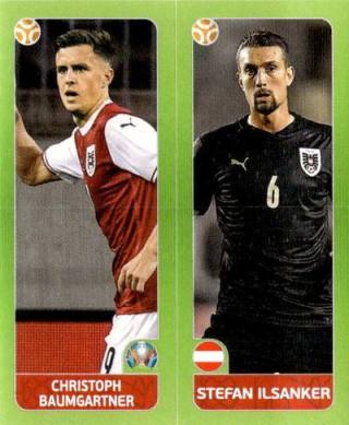 Christoph Baumgartner / Stefan Ilsanker – UEFA Euro 2020 Tournament Edition - 678 stickers version, Nr. 259