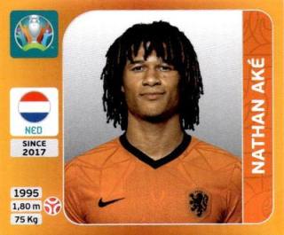 Nathan Aké – UEFA Euro 2020 Tournament Edition - 678 stickers version, Nr. 271