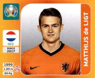 Matthijs de Ligt – UEFA Euro 2020 Tournament Edition - 678 stickers version, Nr. 273
