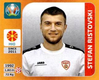 Stefan Ristovski – UEFA Euro 2020 Tournament Edition - 678 stickers version, Nr. 295