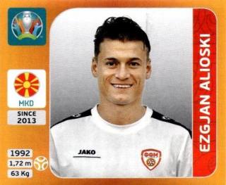Ezgjan Alioski – UEFA Euro 2020 Tournament Edition - 678 stickers version, Nr. 299