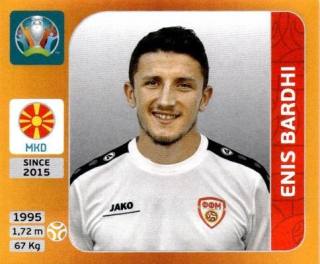 Enis Bardhi – UEFA Euro 2020 Tournament Edition - 678 stickers version, Nr. 300