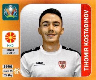 Tihomir Kostadinov – UEFA Euro 2020 Tournament Edition - 678 stickers version, Nr. 302