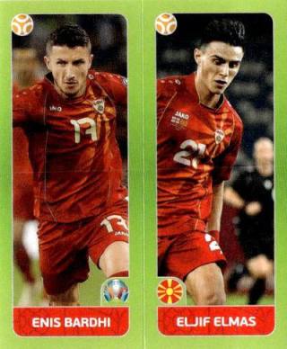 Enis Bardhi / Eljif Elmas – UEFA Euro 2020 Tournament Edition - 678 stickers version, Nr. 313