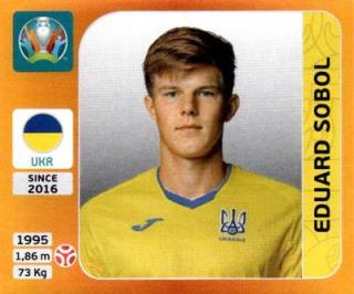 Eduard Sobol – UEFA Euro 2020 Tournament Edition - 678 stickers version, Nr. 329