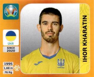 Ihor Kharatin – UEFA Euro 2020 Tournament Edition - 678 stickers version, Nr. 331