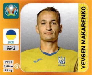 Jewhen Makarenko – UEFA Euro 2020 Tournament Edition - 678 stickers version, Nr. 334
