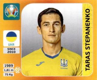 Taras Stepanenko – UEFA Euro 2020 Tournament Edition - 678 stickers version, Nr. 336