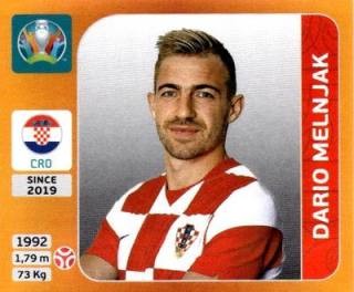 Dario Melnjak – UEFA Euro 2020 Tournament Edition - 678 stickers version, Nr. 353