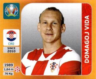 Domagoj Vida – UEFA Euro 2020 Tournament Edition - 678 stickers version, Nr. 355