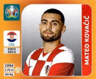 Mateo Kovačić – UEFA Euro 2020 Tournament Edition - 678 stickers version, Nr. 359