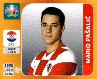 Mario Pašalić – UEFA Euro 2020 Tournament Edition - 678 stickers version, Nr. 361