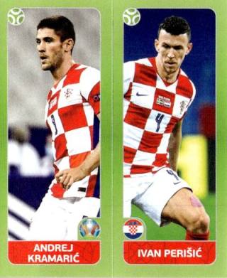 Andrej Kramarić / Ivan Perišić – UEFA Euro 2020 Tournament Edition - 678 stickers version, Nr. 373