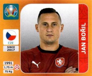 Jan Bořil – UEFA Euro 2020 Tournament Edition - 678 stickers version, Nr. 383