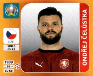Ondřej Čelůstka – UEFA Euro 2020 Tournament Edition - 678 stickers version, Nr. 385