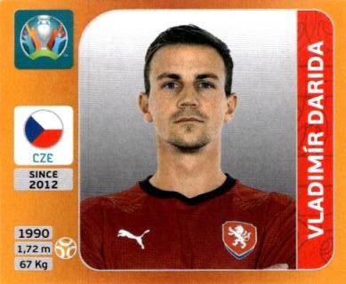 Vladimír Darida – UEFA Euro 2020 Tournament Edition - 678 stickers version, Nr. 390