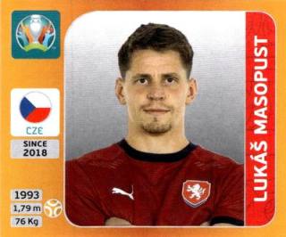 Lukáš Masopust – UEFA Euro 2020 Tournament Edition - 678 stickers version, Nr. 394