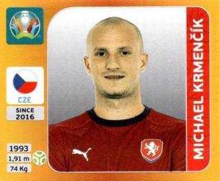 Michael Krmenčík – UEFA Euro 2020 Tournament Edition - 678 stickers version, Nr. 397