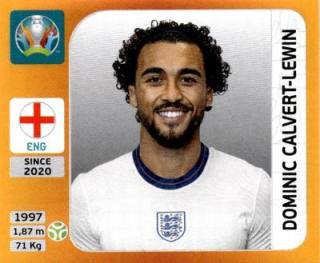 Dominic Calvert-Lewin – UEFA Euro 2020 Tournament Edition - 678 stickers version, Nr. 417