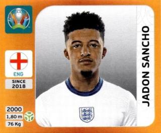 Jadon Sancho – UEFA Euro 2020 Tournament Edition - 678 stickers version, Nr. 420