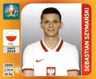 Sebastian Szymański – UEFA Euro 2020 Tournament Edition - 678 stickers version, Nr. 475