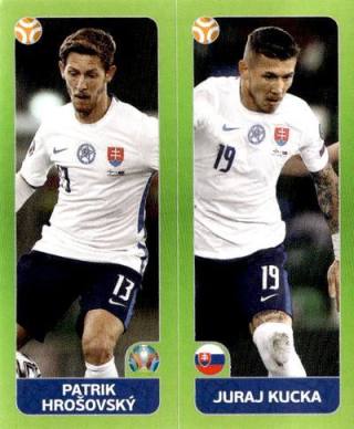 Patrik Hrošovský / Juraj Kucka – UEFA Euro 2020 Tournament Edition - 678 stickers version, Nr. 489