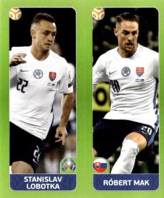 Stanislav Lobotka / Róbert Mak – UEFA Euro 2020 Tournament Edition - 678 stickers version, Nr. 490