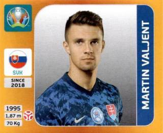 Martin Valjent – UEFA Euro 2020 Tournament Edition - 678 stickers version, Nr. 500