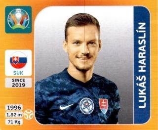 Lukáš Haraslín – UEFA Euro 2020 Tournament Edition - 678 stickers version, Nr. 505