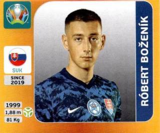 Róbert Boženík – UEFA Euro 2020 Tournament Edition - 678 stickers version, Nr. 511