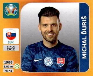Michal Ďuriš – UEFA Euro 2020 Tournament Edition - 678 stickers version, Nr. 512