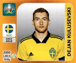 Dejan Kulusevski – UEFA Euro 2020 Tournament Edition - 678 stickers version, Nr. 565
