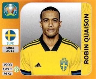 Robin Quaison – UEFA Euro 2020 Tournament Edition - 678 stickers version, Nr. 566