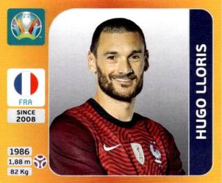 Hugo Lloris – UEFA Euro 2020 Tournament Edition - 678 stickers version, Nr. 572