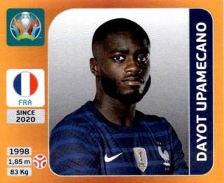Dayot Upamecano – UEFA Euro 2020 Tournament Edition - 678 stickers version, Nr. 579