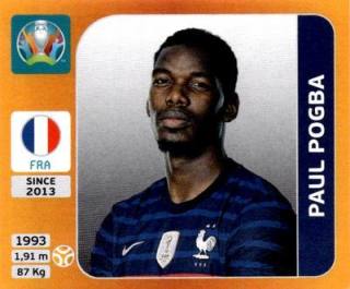 Paul Pogba – UEFA Euro 2020 Tournament Edition - 678 stickers version, Nr. 584