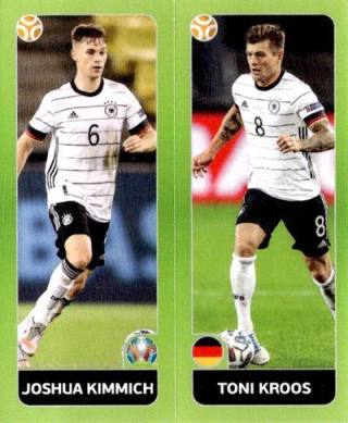 Joshua Kimmich / Toni Kroos – UEFA Euro 2020 Tournament Edition - 678 stickers version, Nr. 602