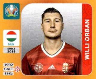 Willi Orbán – UEFA Euro 2020 Tournament Edition - 678 stickers version, Nr. 633