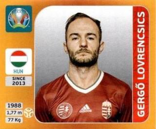 Gergő Lovrencsics – UEFA Euro 2020 Tournament Edition - 678 stickers version, Nr. 636