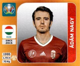 Ádám Nagy – UEFA Euro 2020 Tournament Edition - 678 stickers version, Nr. 637