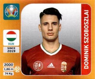 Dominik Szoboszlai – UEFA Euro 2020 Tournament Edition - 678 stickers version, Nr. 640