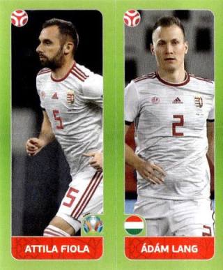 Attila Fiola / Ádám Lang – UEFA Euro 2020 Tournament Edition - 678 stickers version, Nr. 647