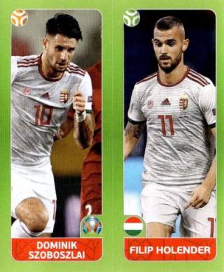 Dominik Szoboszlai / Filip Holender – UEFA Euro 2020 Tournament Edition - 678 stickers version, Nr. 650