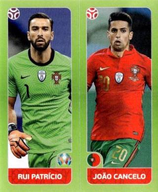 Rui Patrício / João Cancelo – UEFA Euro 2020 Tournament Edition - 678 stickers version, Nr. 652